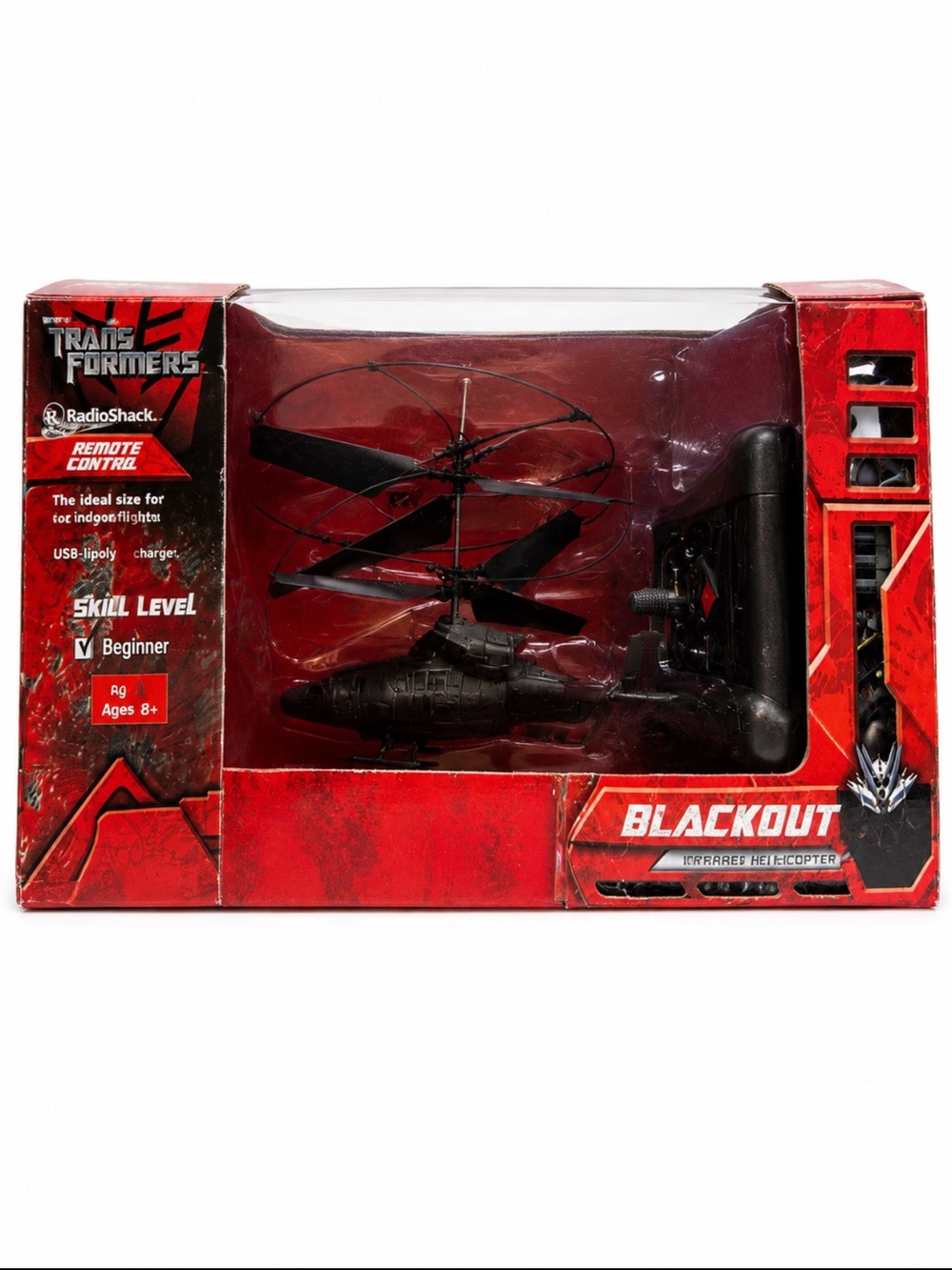 Transformers Blackout RadioShack RC Helicopter NIB